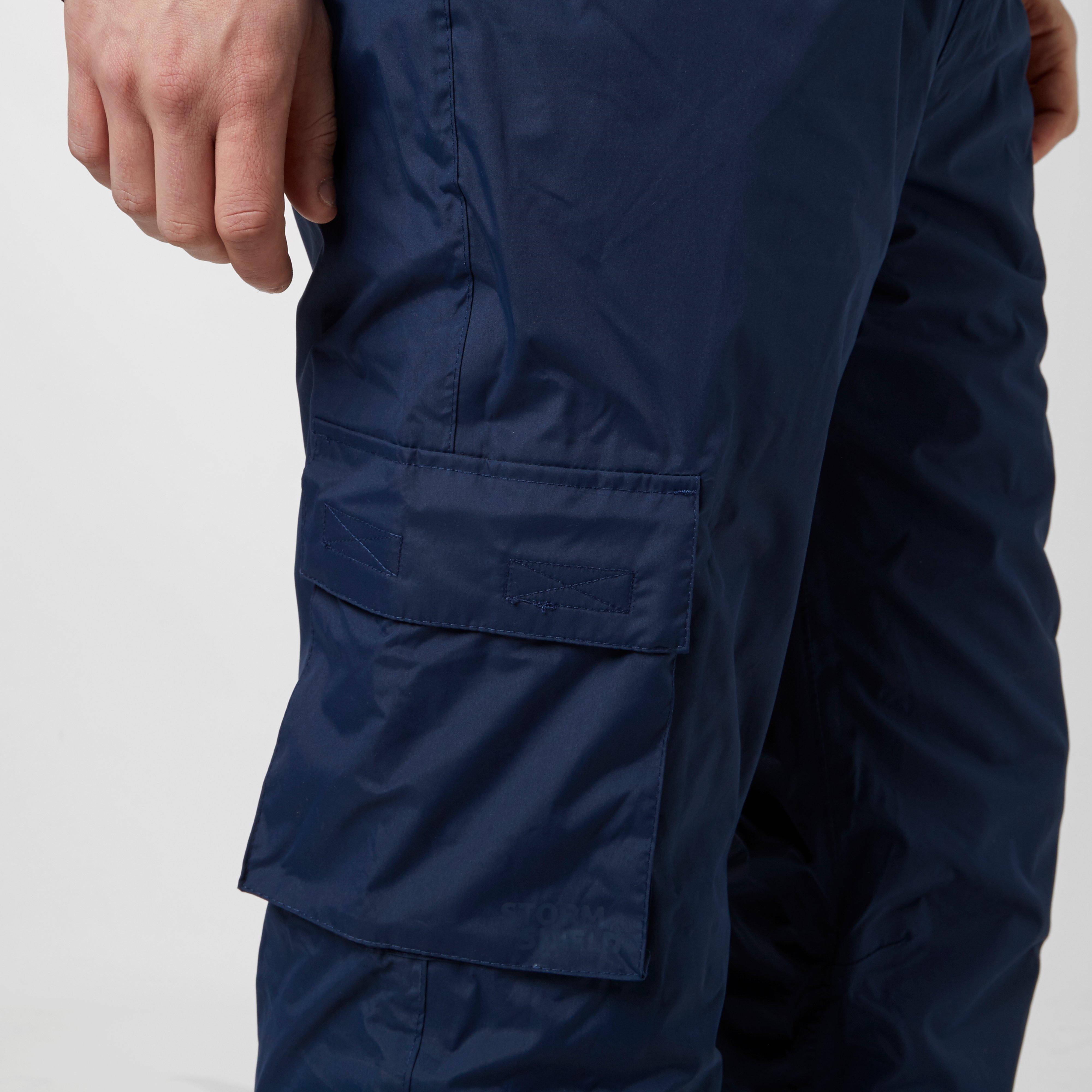 Mens Storm Waterproof Trousers Navy