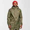 Mens Packable Parka Jacket Navy