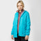 Womens Packable Hooded Jacket Blue