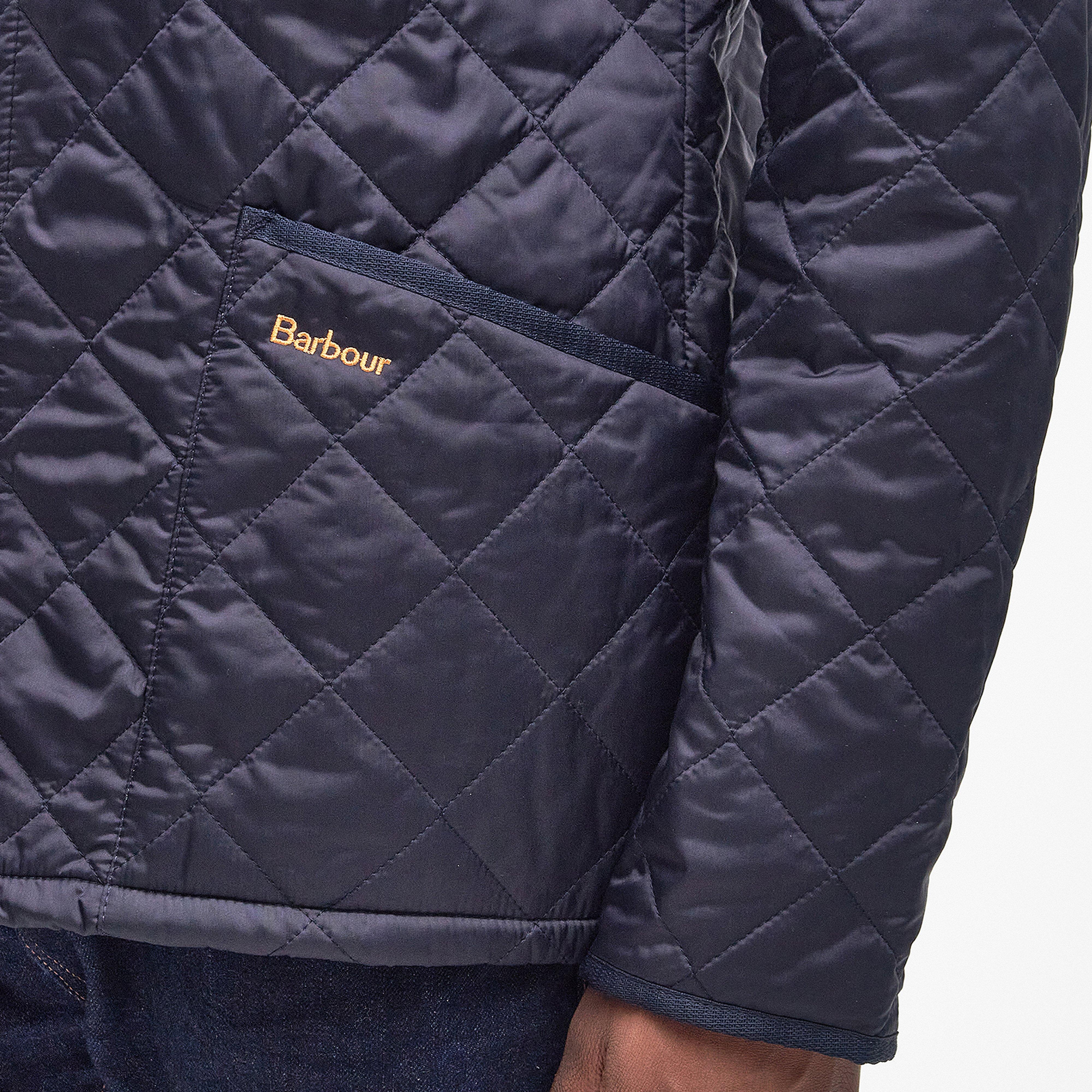 Mens Heritage Liddesdale Quilted Jacket Navy