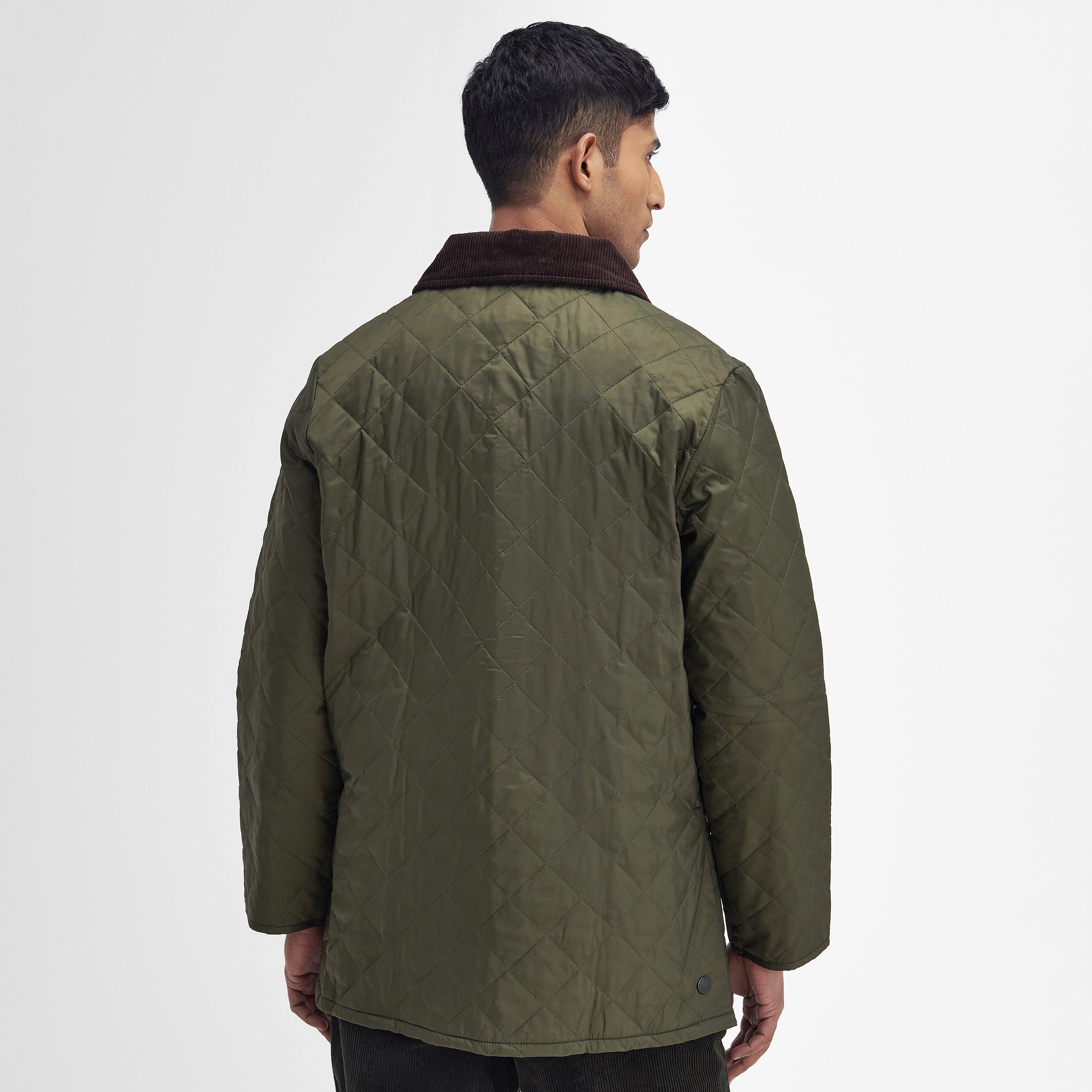 Mens Heritage Liddesdale Quilted Jacket Olive