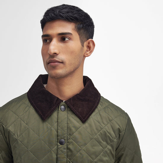 Mens Heritage Liddesdale Quilted Jacket Olive