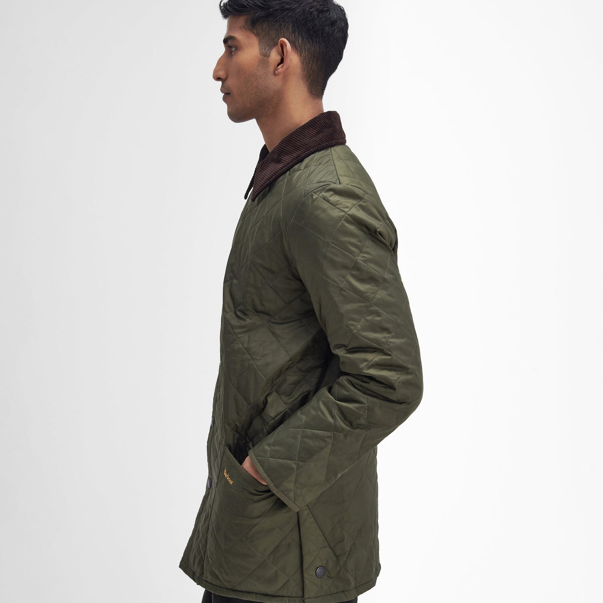 Mens Heritage Liddesdale Quilted Jacket Olive