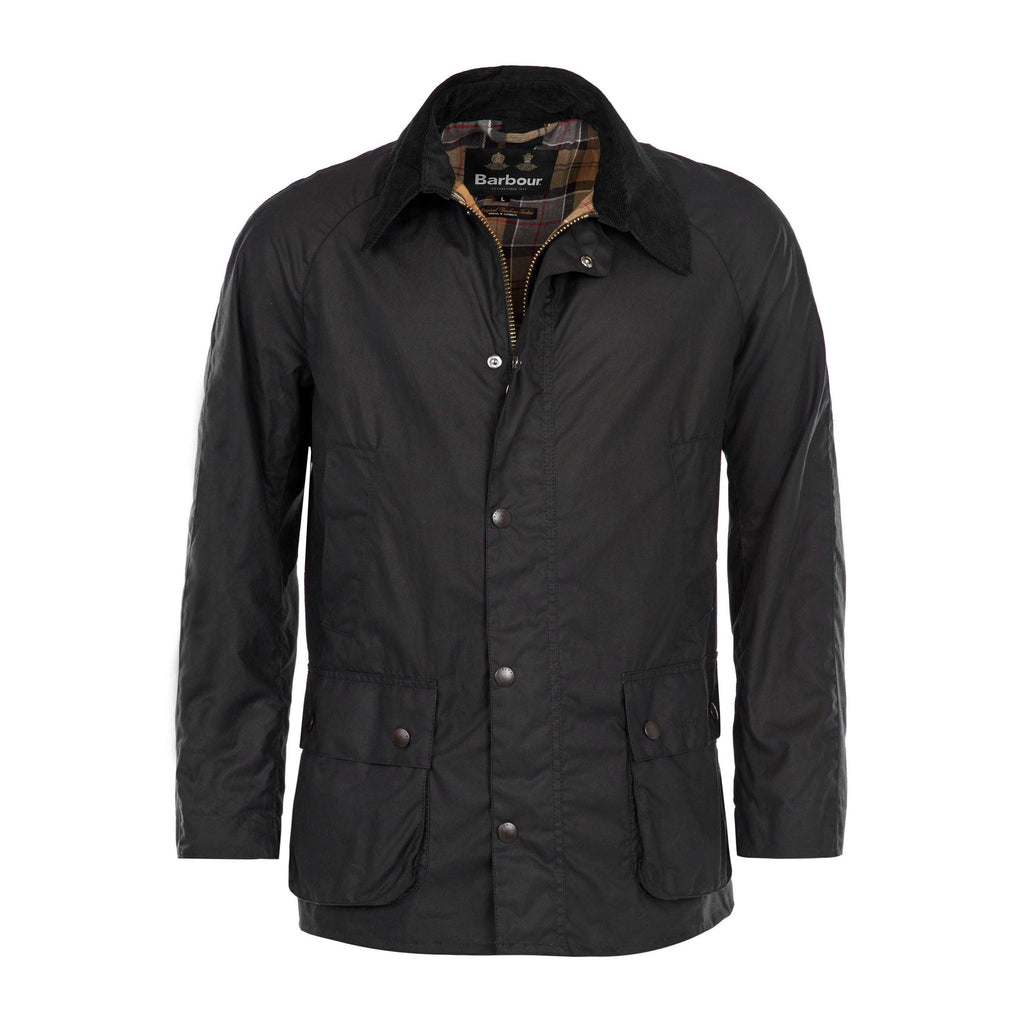 Mens Ashby Wax Jacket Navy