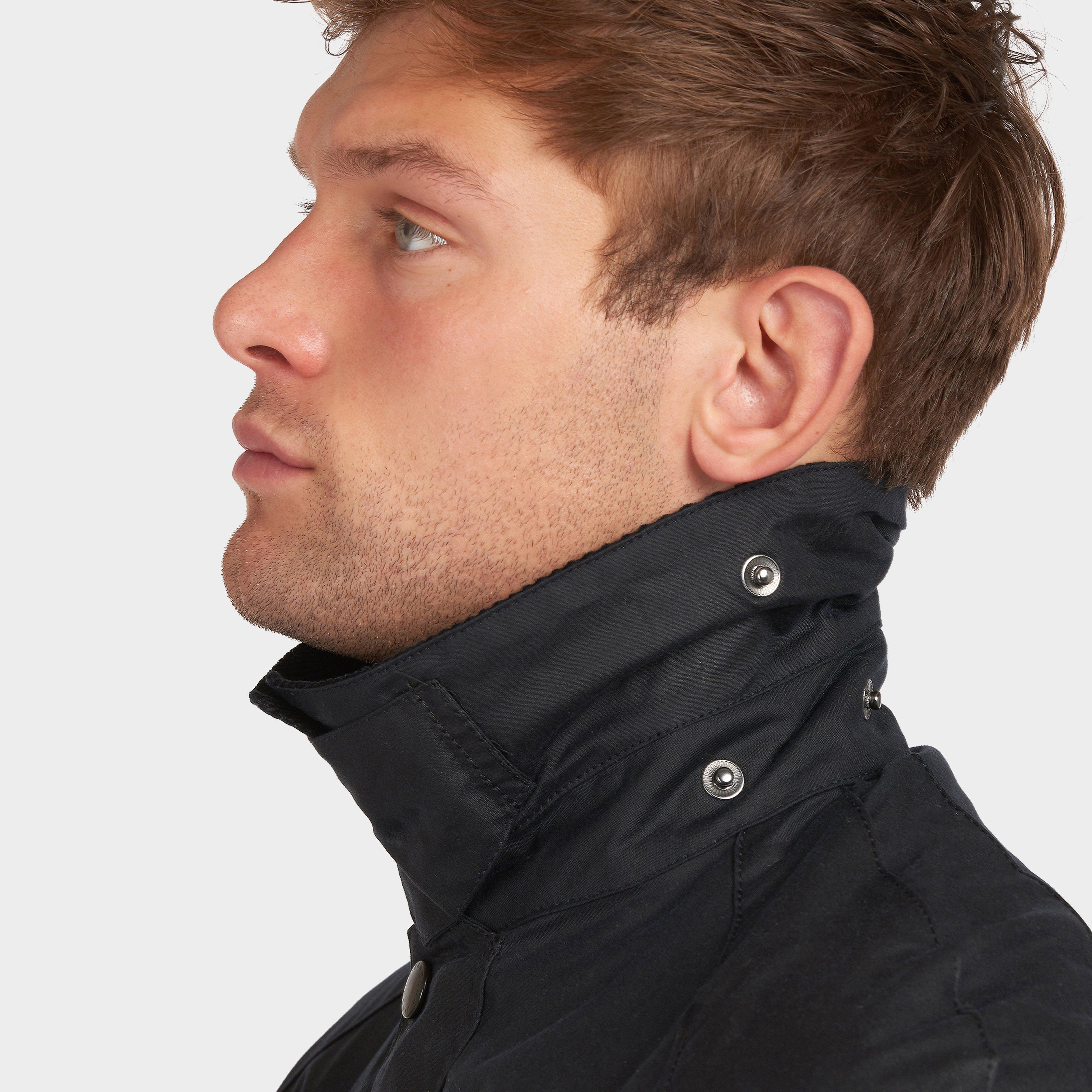 Mens Ashby Wax Jacket Navy