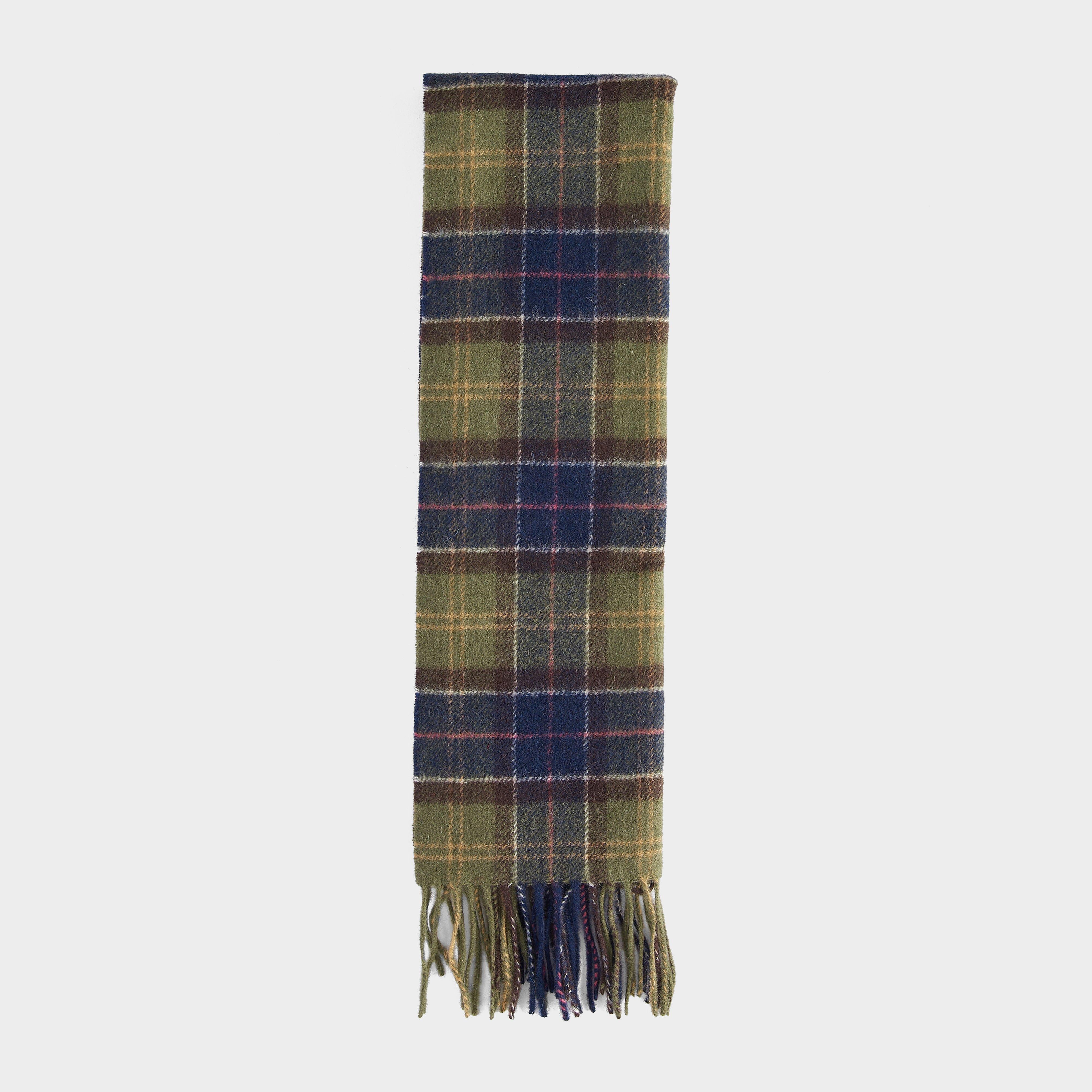 Tartan Lambswool Scarf Green