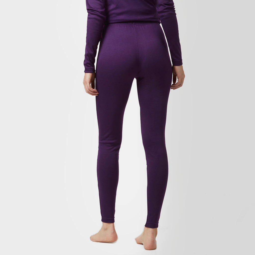 Womens Thermal Pants Purple