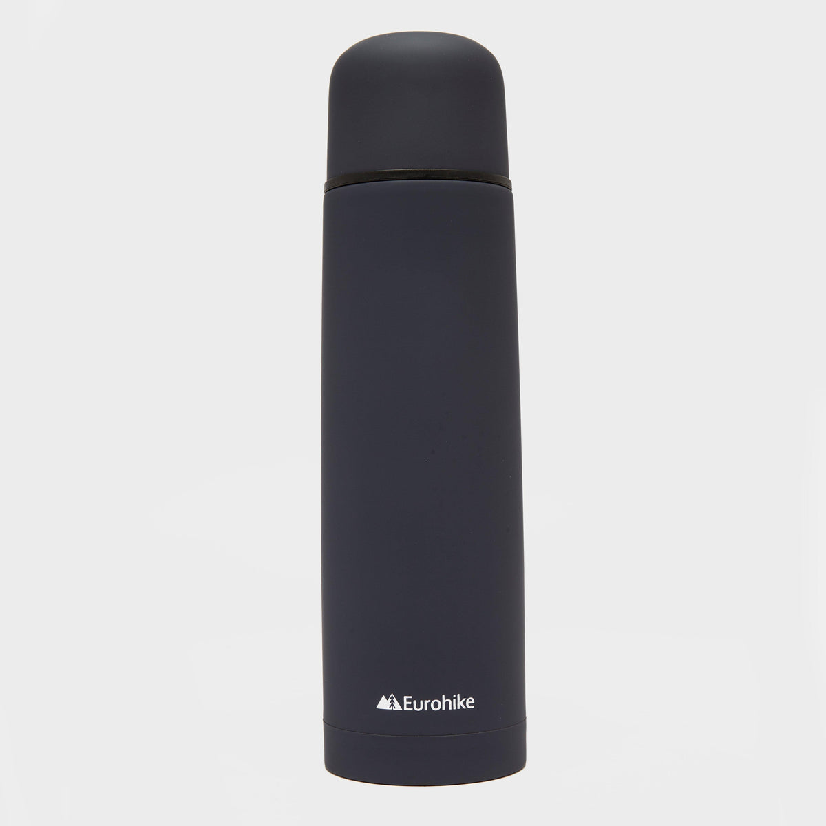 Rubberised Flask Black 0.75L