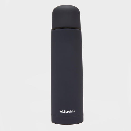 Rubberised Flask Black 0.75L