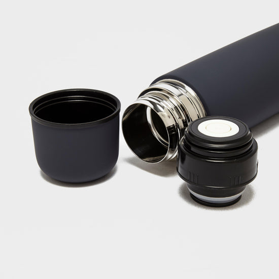 Rubberised Flask Black 0.75L