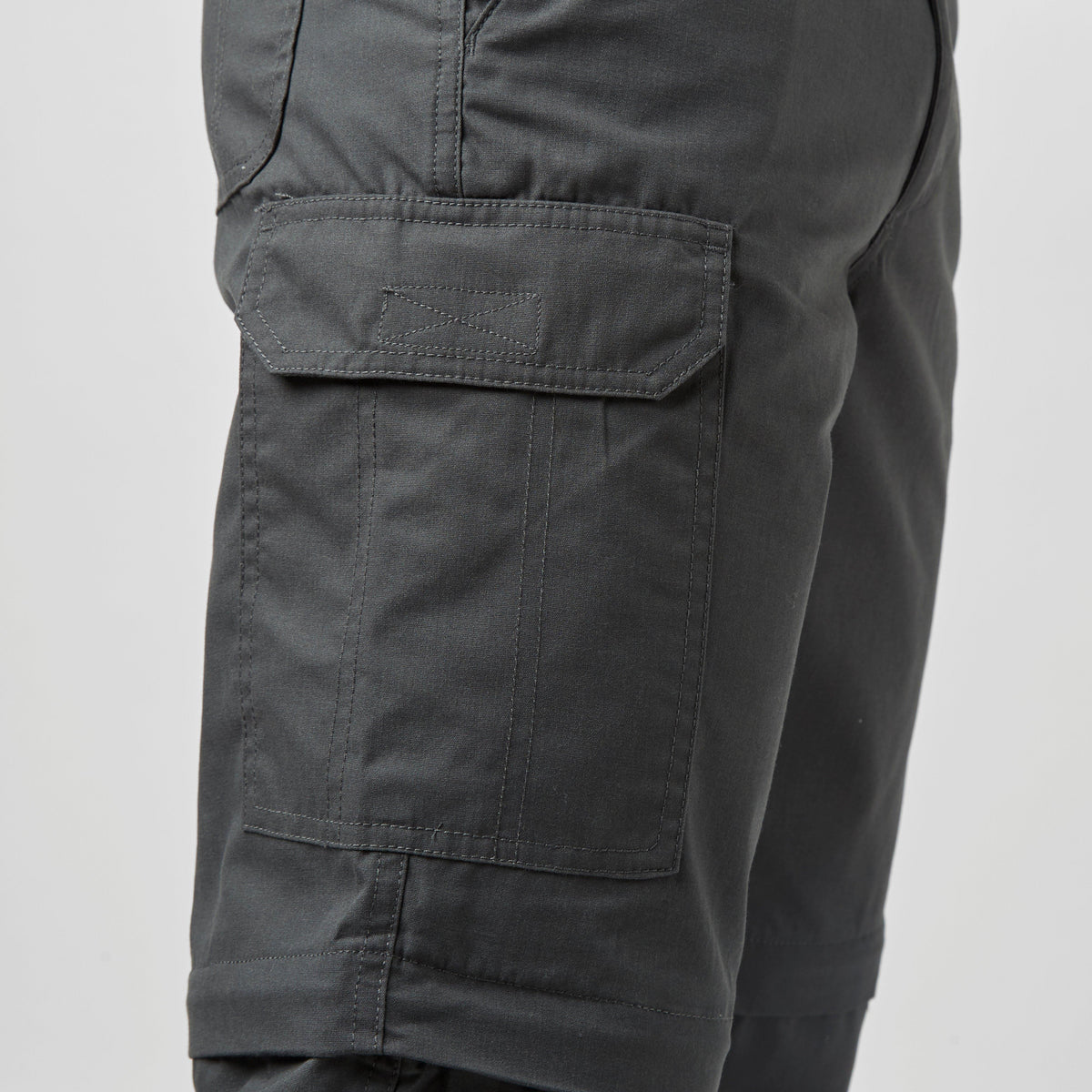 Mens Ramble II Convertible Trousers Grey