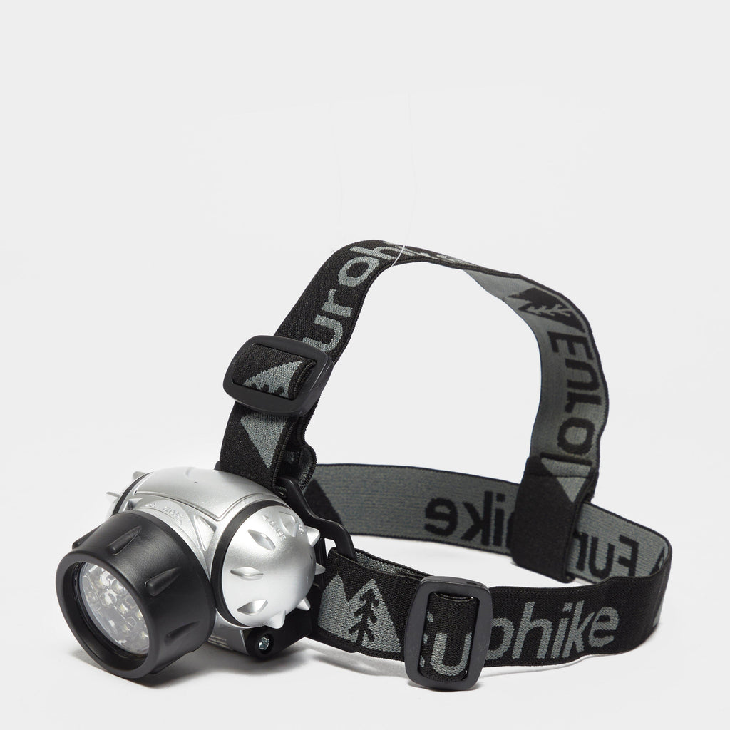 12 LED Head Torch Black