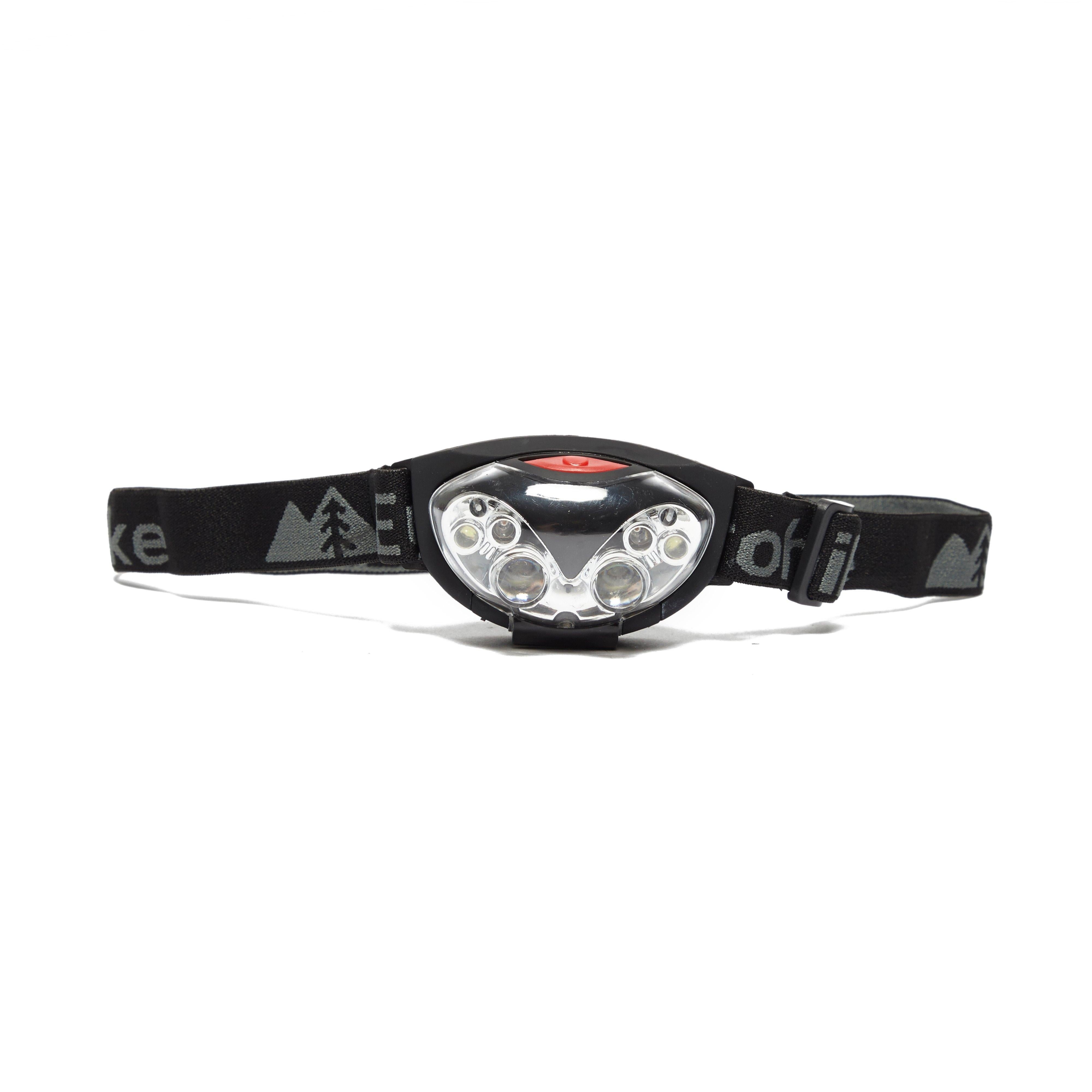 6 LED Head Torch Black