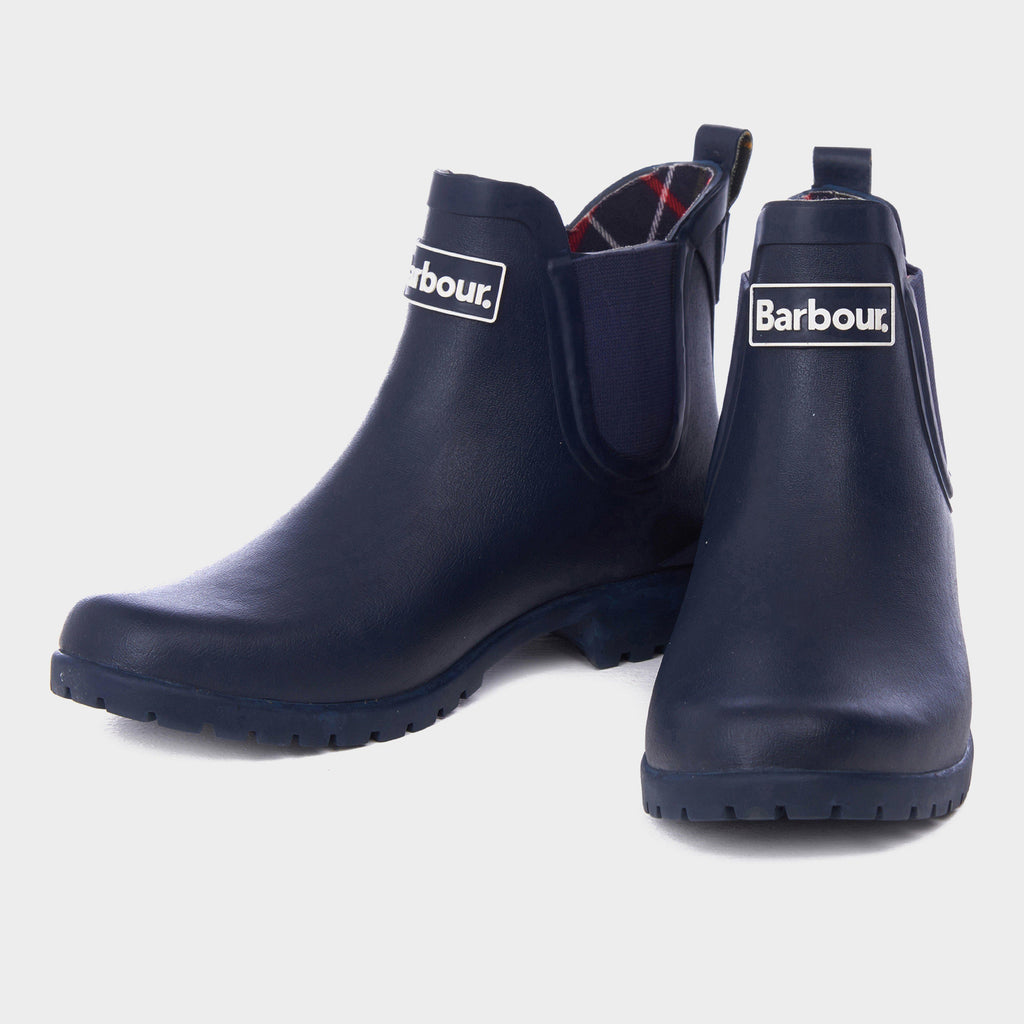 Womens Wilton Wellington Boots Navy