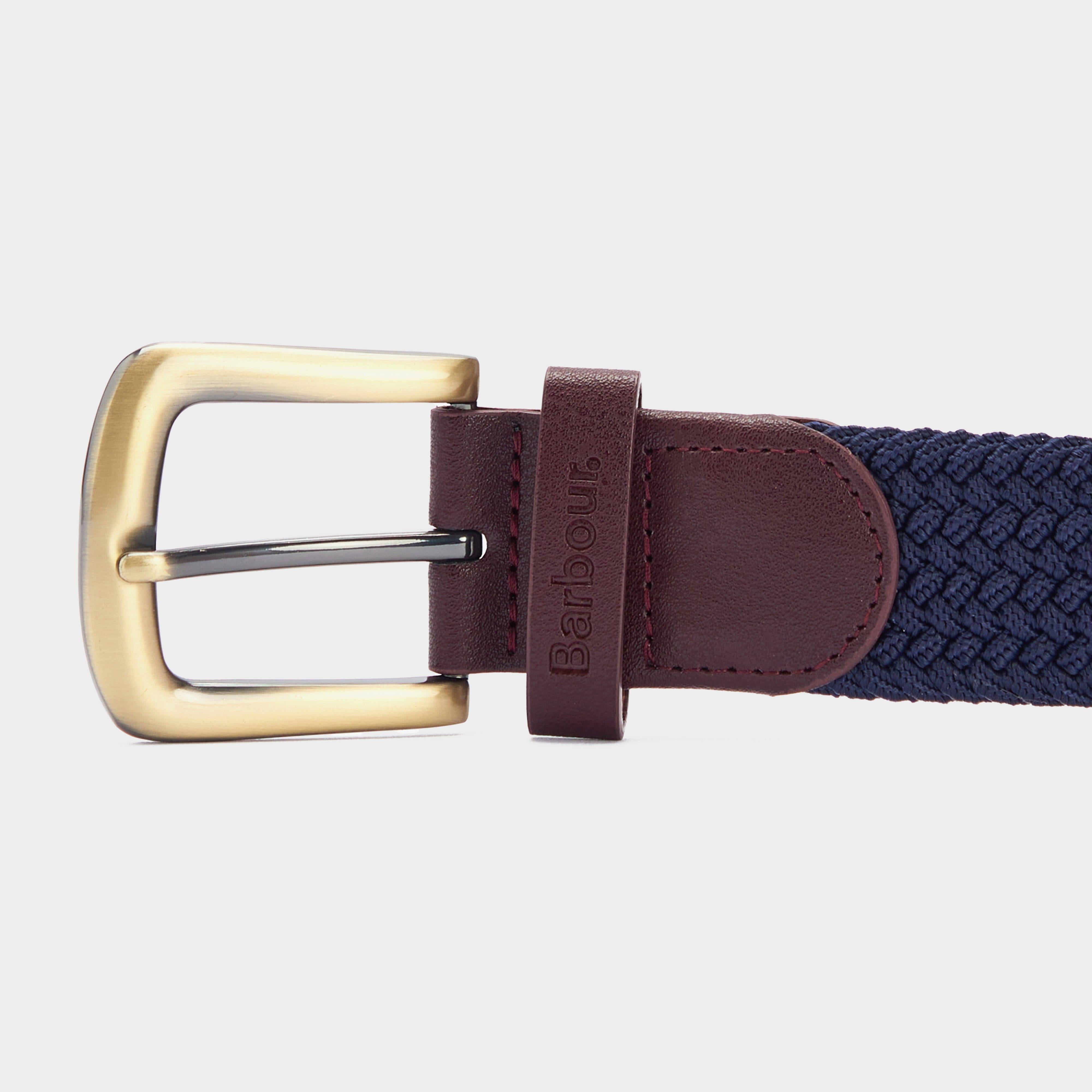Stretch Webbing Belt Navy