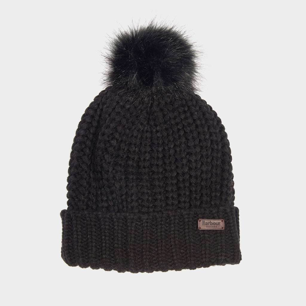 Womens Saltburn Beanie Hat Black