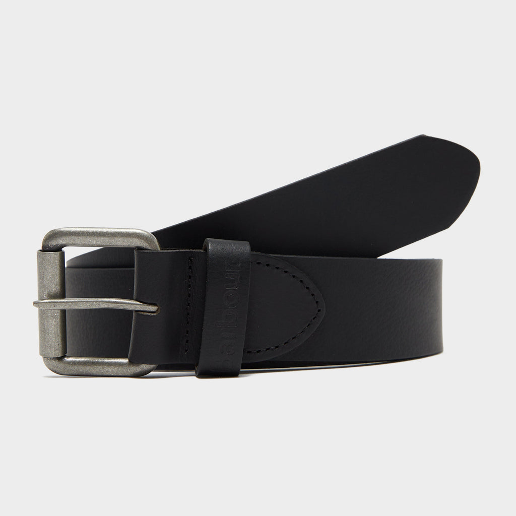 Matt Leather Belt Black