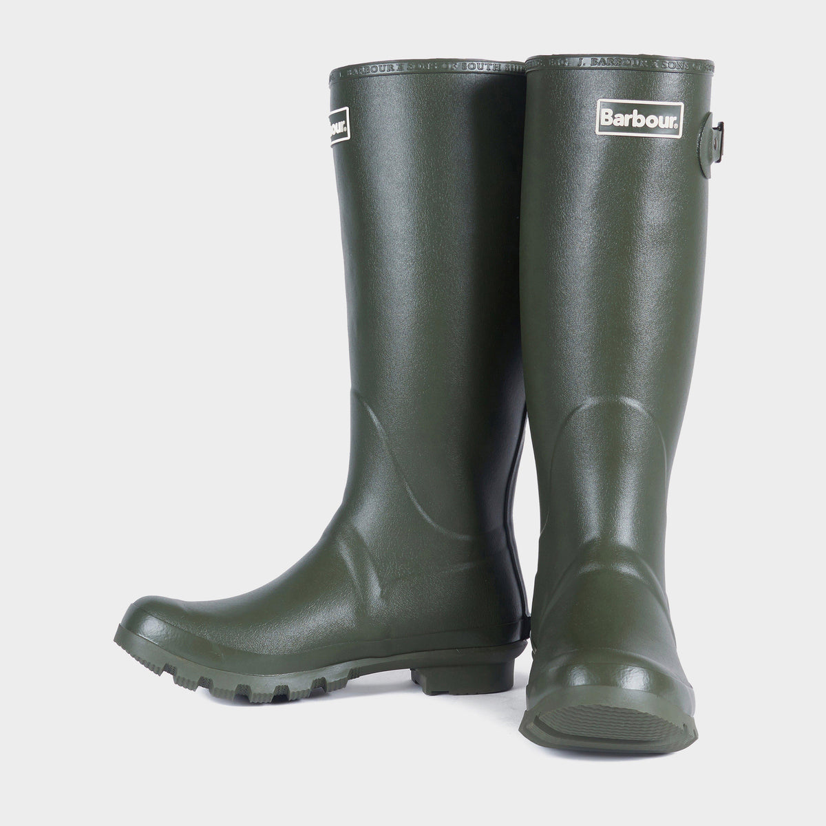 Mens Bede Wellington Boots Olive