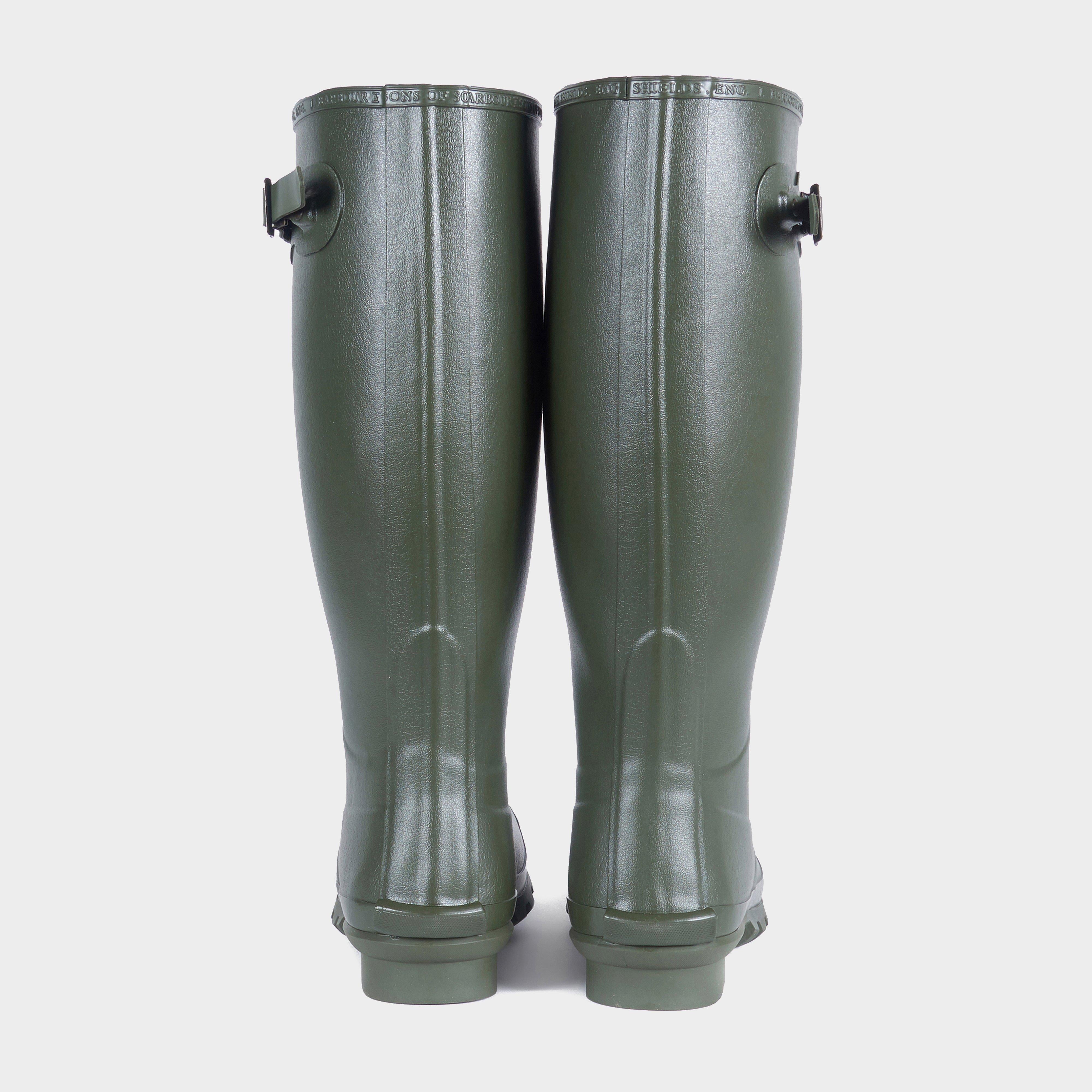 Mens Bede Wellington Boots Olive
