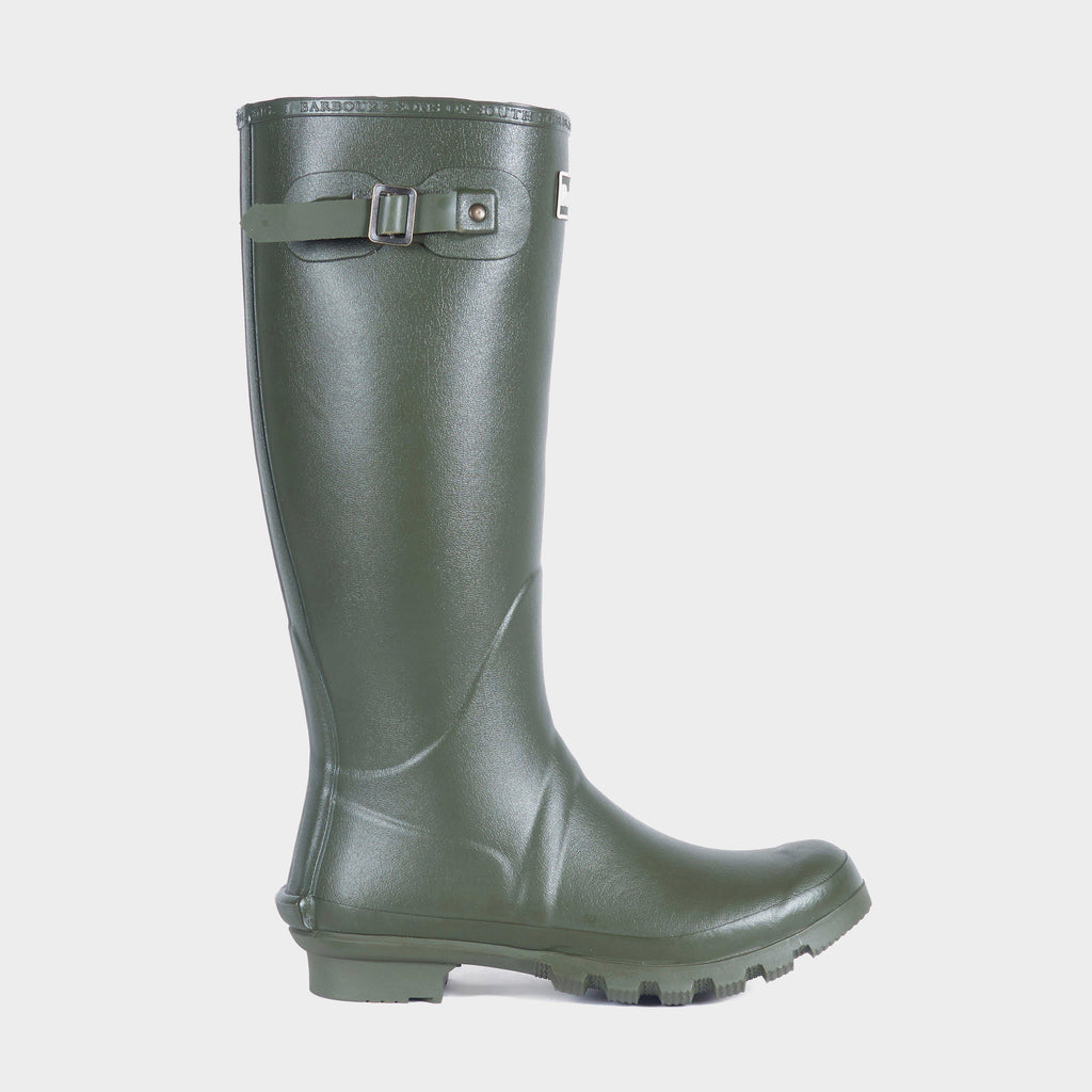 Mens Bede Wellington Boots Olive