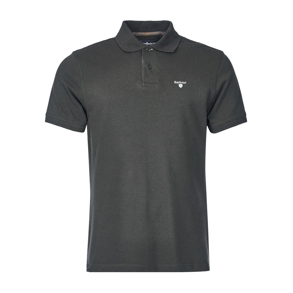 Mens Cotton Polo Shirt Forest