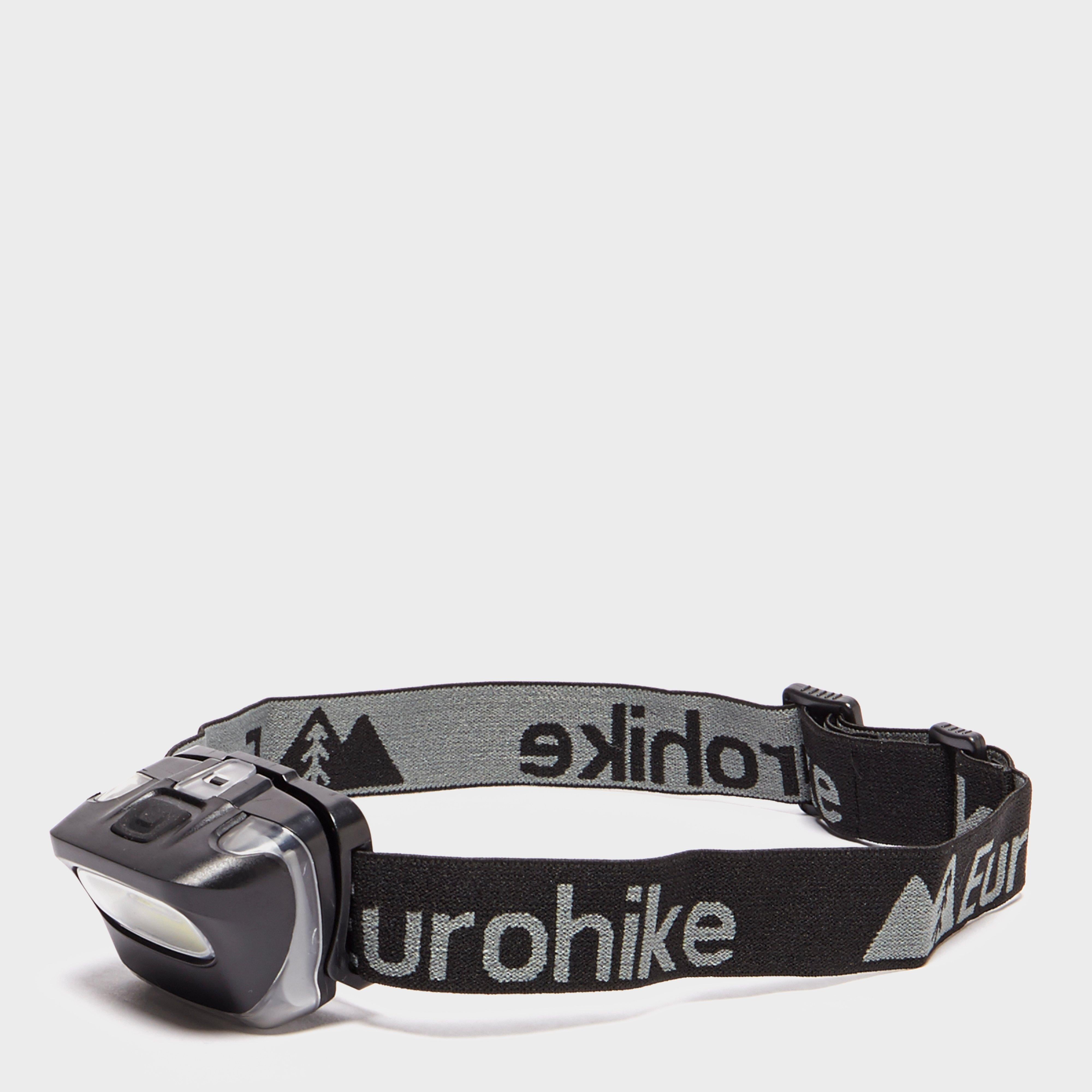 COB Head Torch 1 LED Black