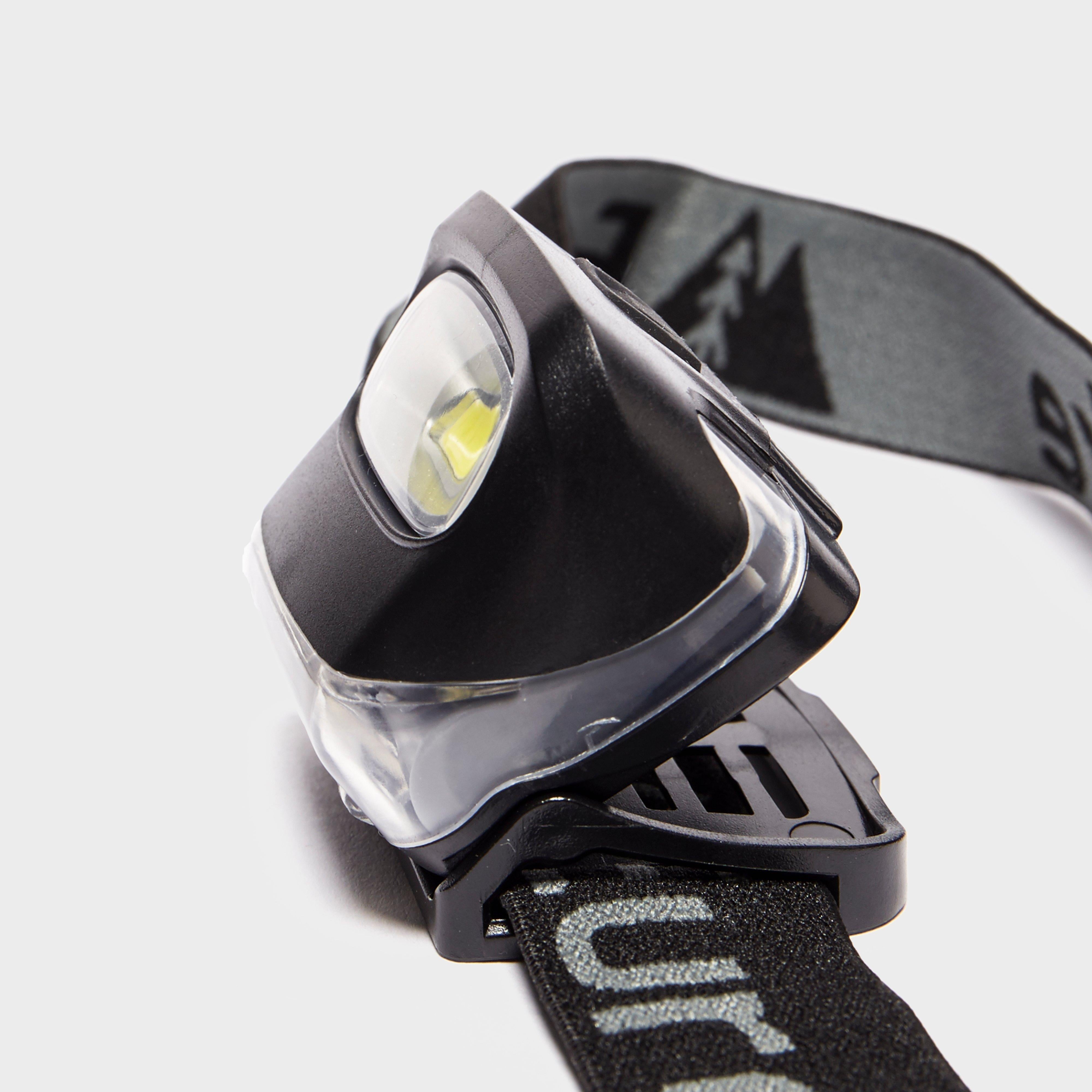 COB Head Torch 1 LED Black