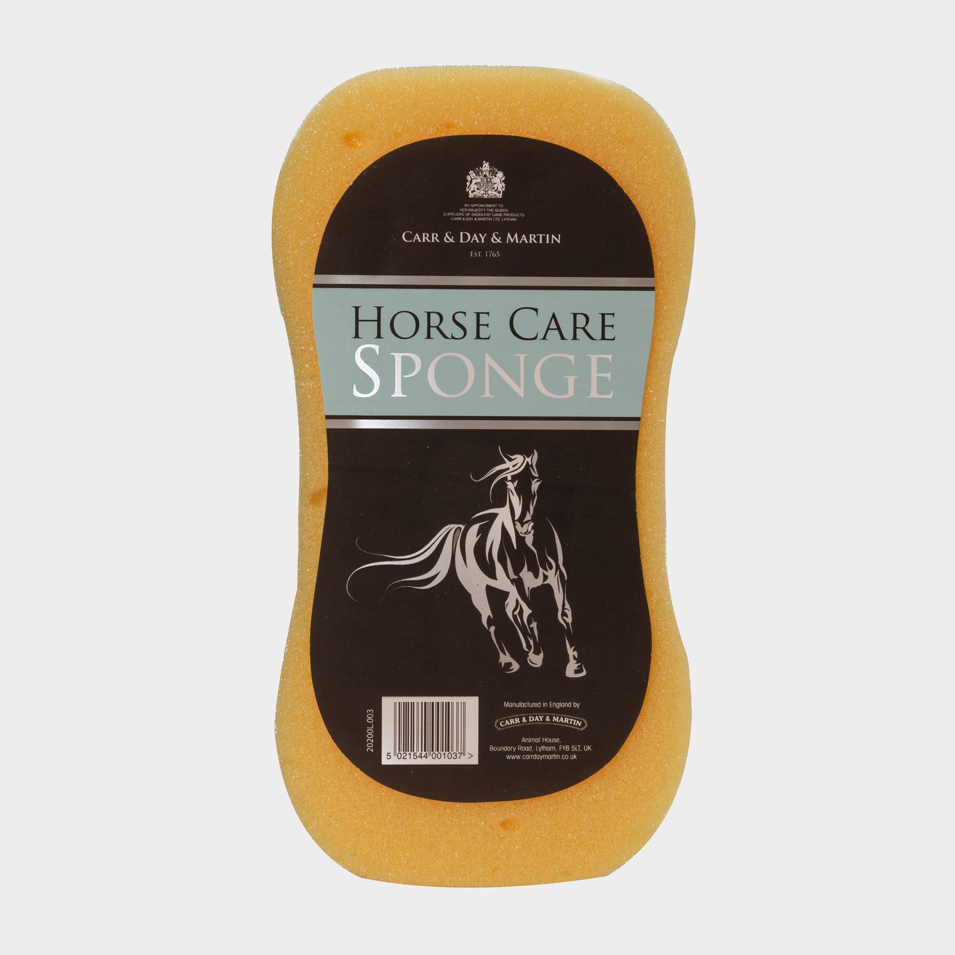 Horse Care Sponge Yellow