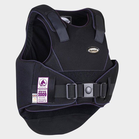 Kids Flexair Body Protector Black/Grey
