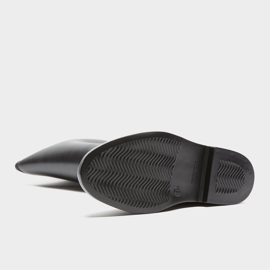 Childs Long Rubber Riding Boots Black