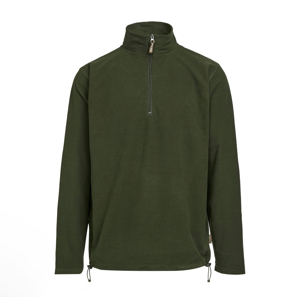 Mens Lightweight Fleece Top Green