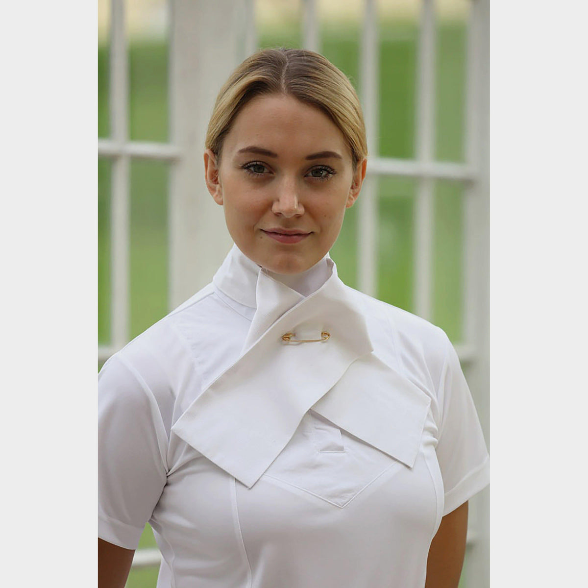 Ready Tied Stock White