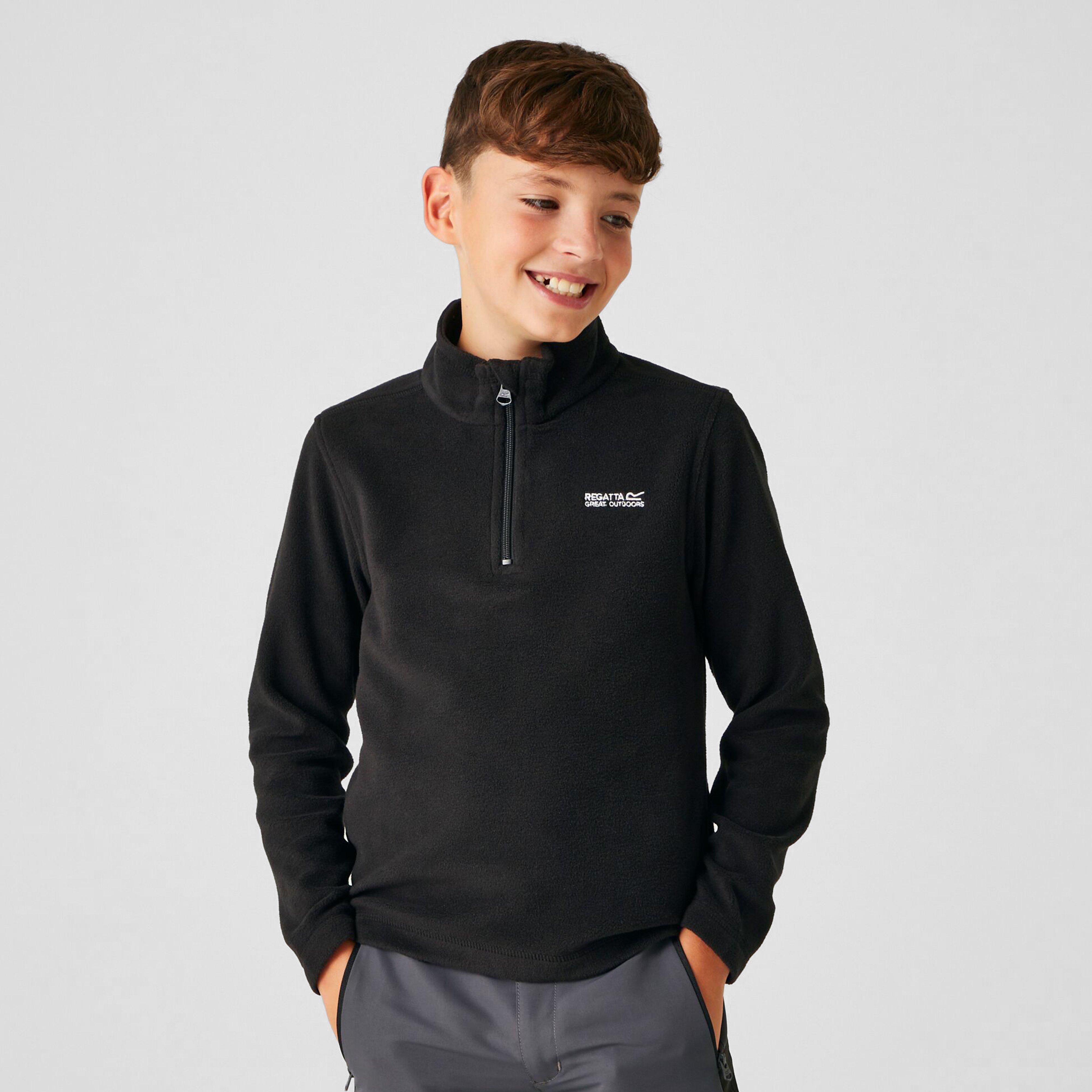 Kids Hot Shot II Fleece Black