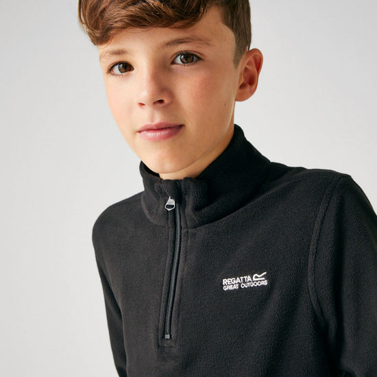 Kids Hot Shot II Fleece Black