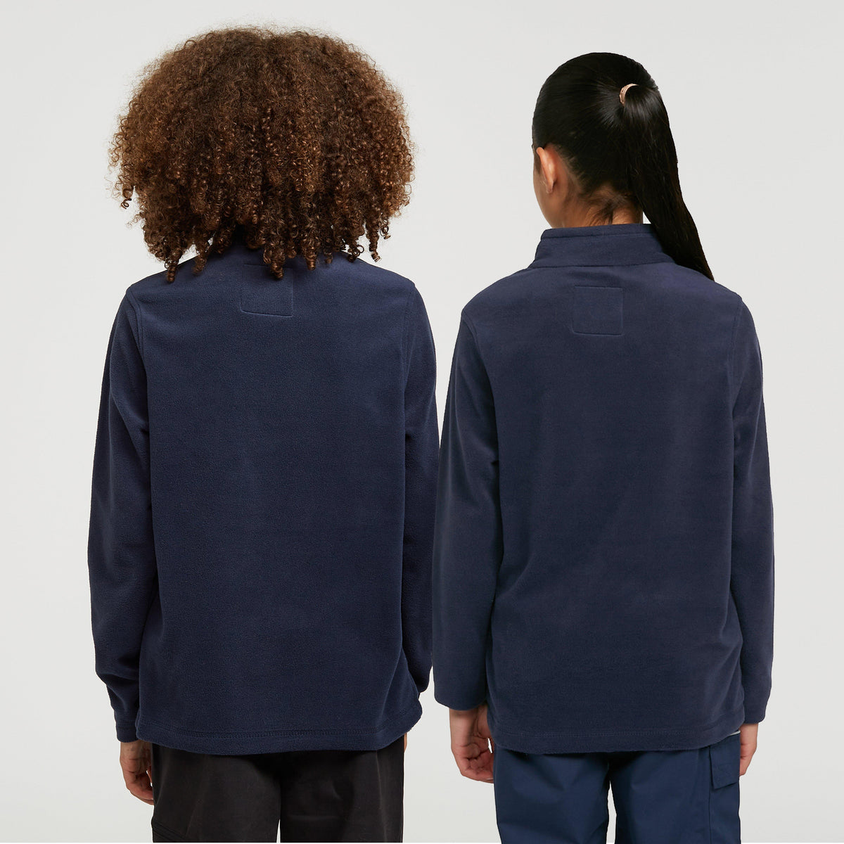 Kids Hot Shot II Lightweight Half Zip Fleece Navy