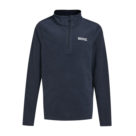 Kids Hot Shot II Lightweight Half Zip Fleece Navy
