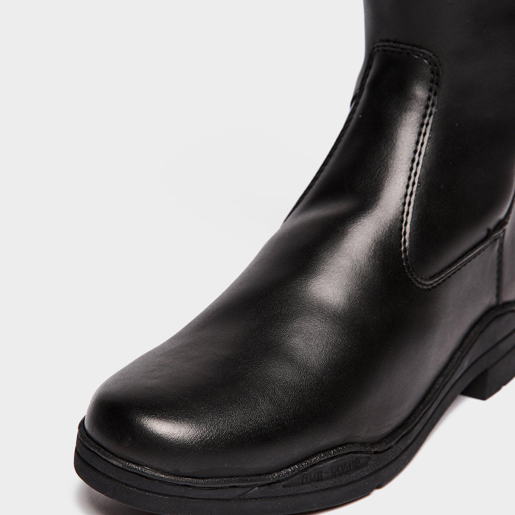 Womens Modena Synthetic Dress Wide Riding Boots Black