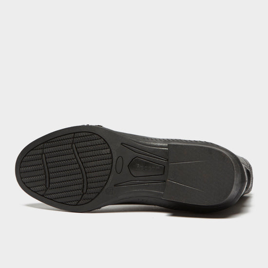 Tivoli Front Zip Jodhpur Boots Black