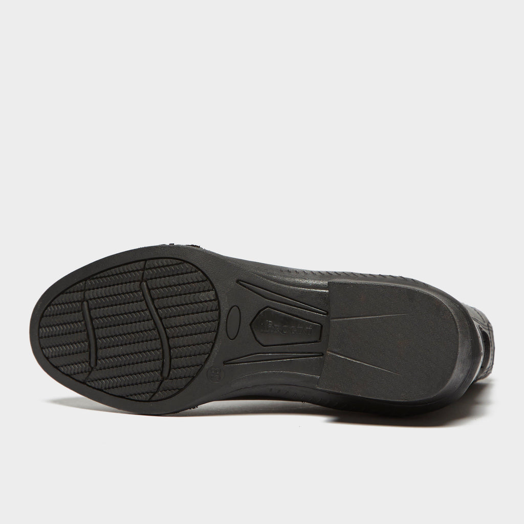 Tivoli Front Zip Jodhpur Boots Black