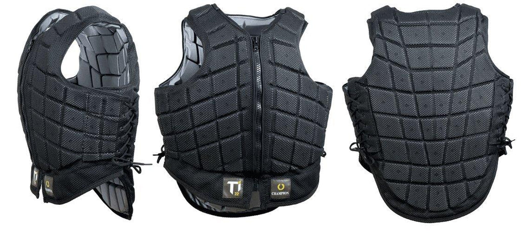 Adult Ti22 Body Protector Black