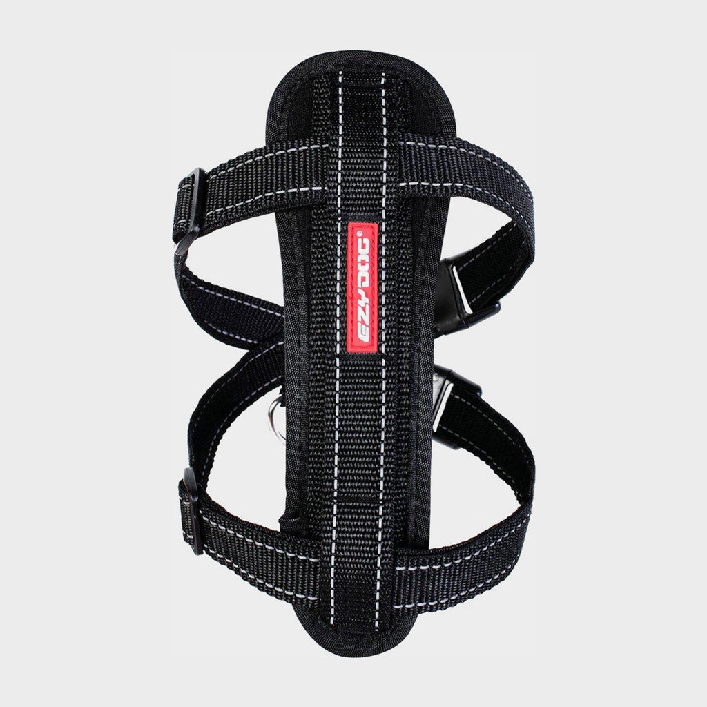 Chest Plate Dog Harness Black Extra Small