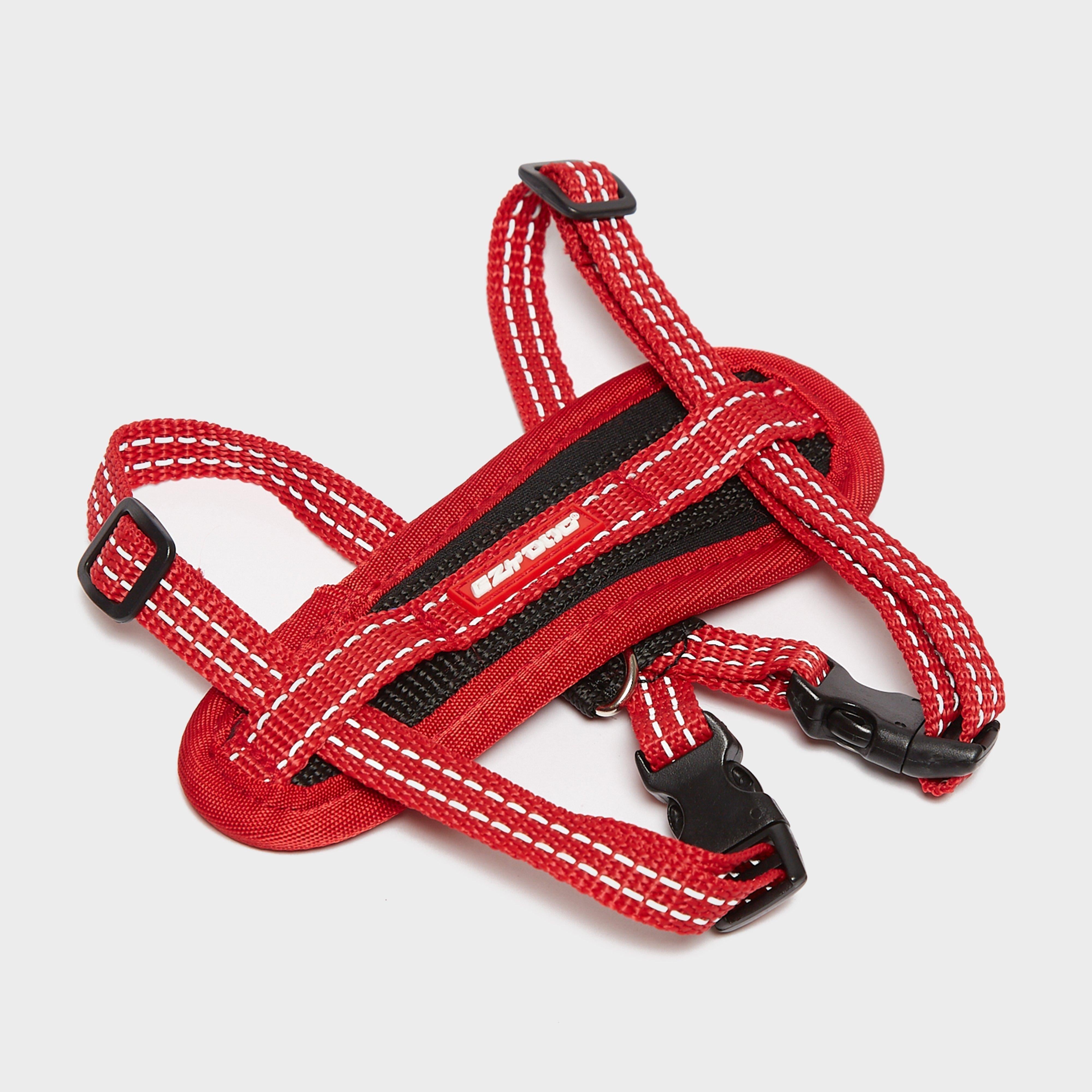 Chest Plate Dog Harness Red Extra Small