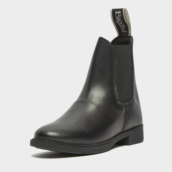 Kids Pavia Piccino Jodhpur Boots Black