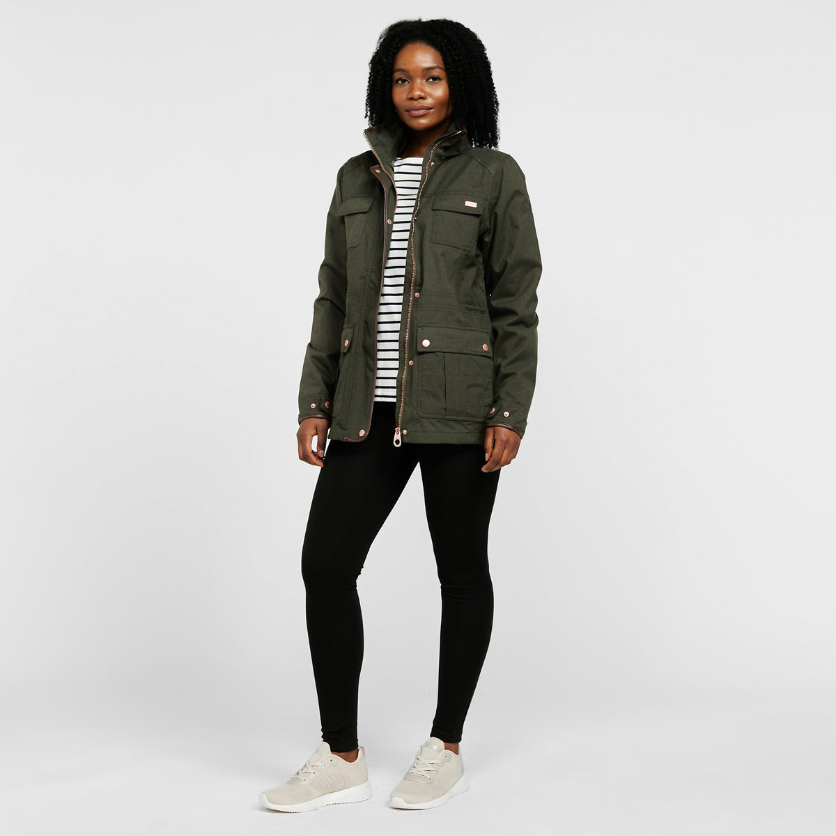 Womens Alixa Waterproof Jacket Green