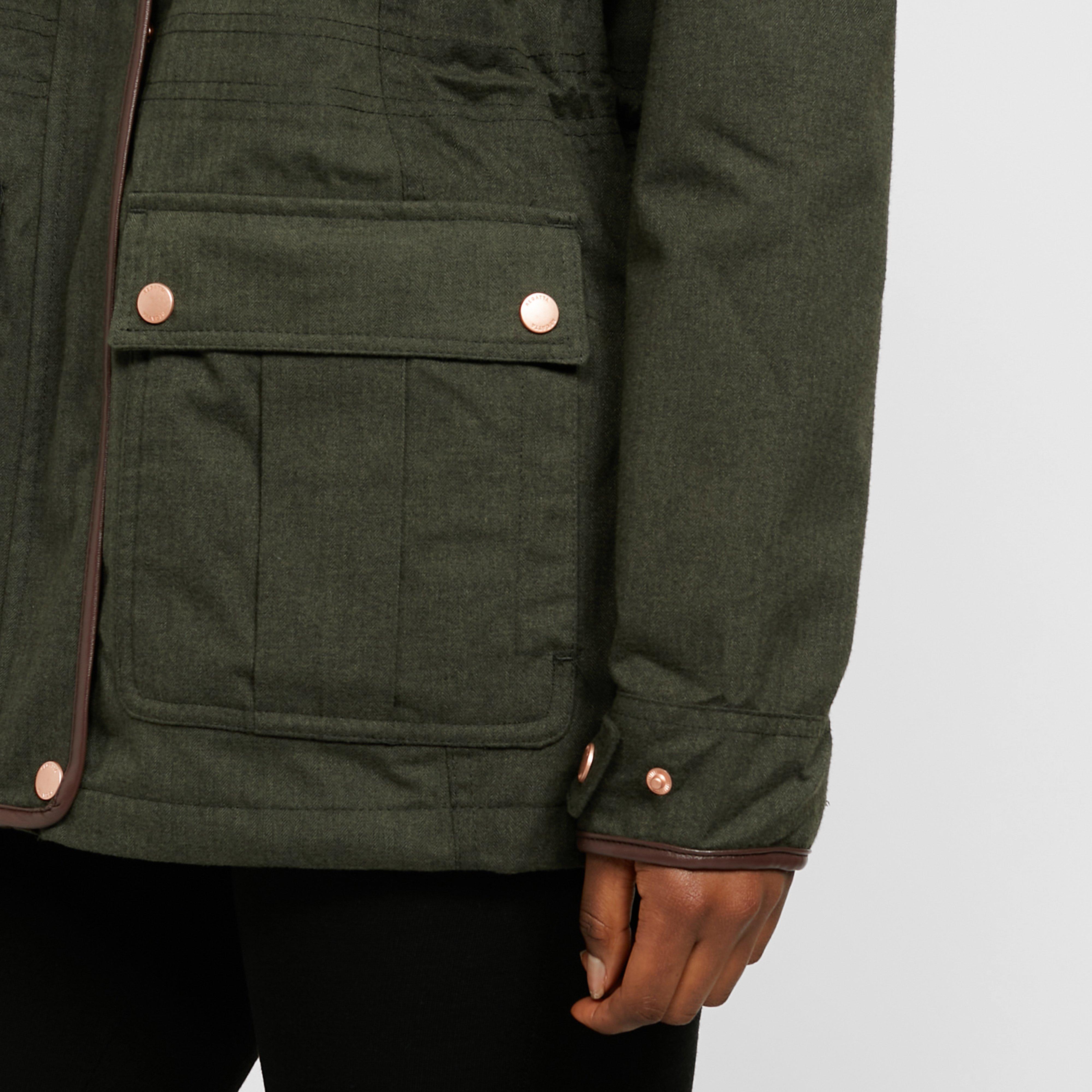 Womens Alixa Waterproof Jacket Green