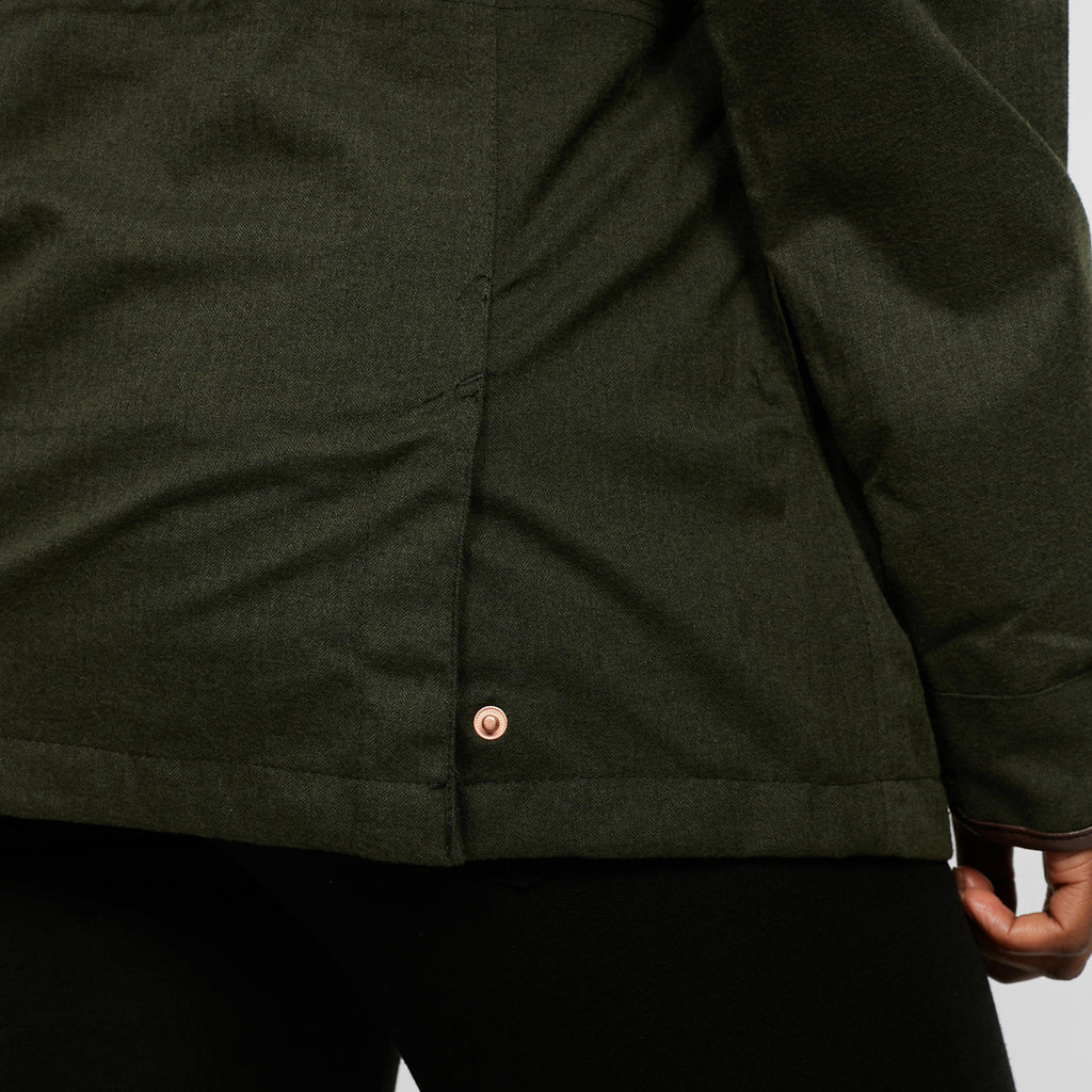 Womens Alixa Waterproof Jacket Green