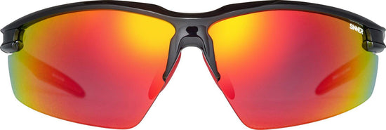 Granite Sunglasses Black Red Mirror Lens