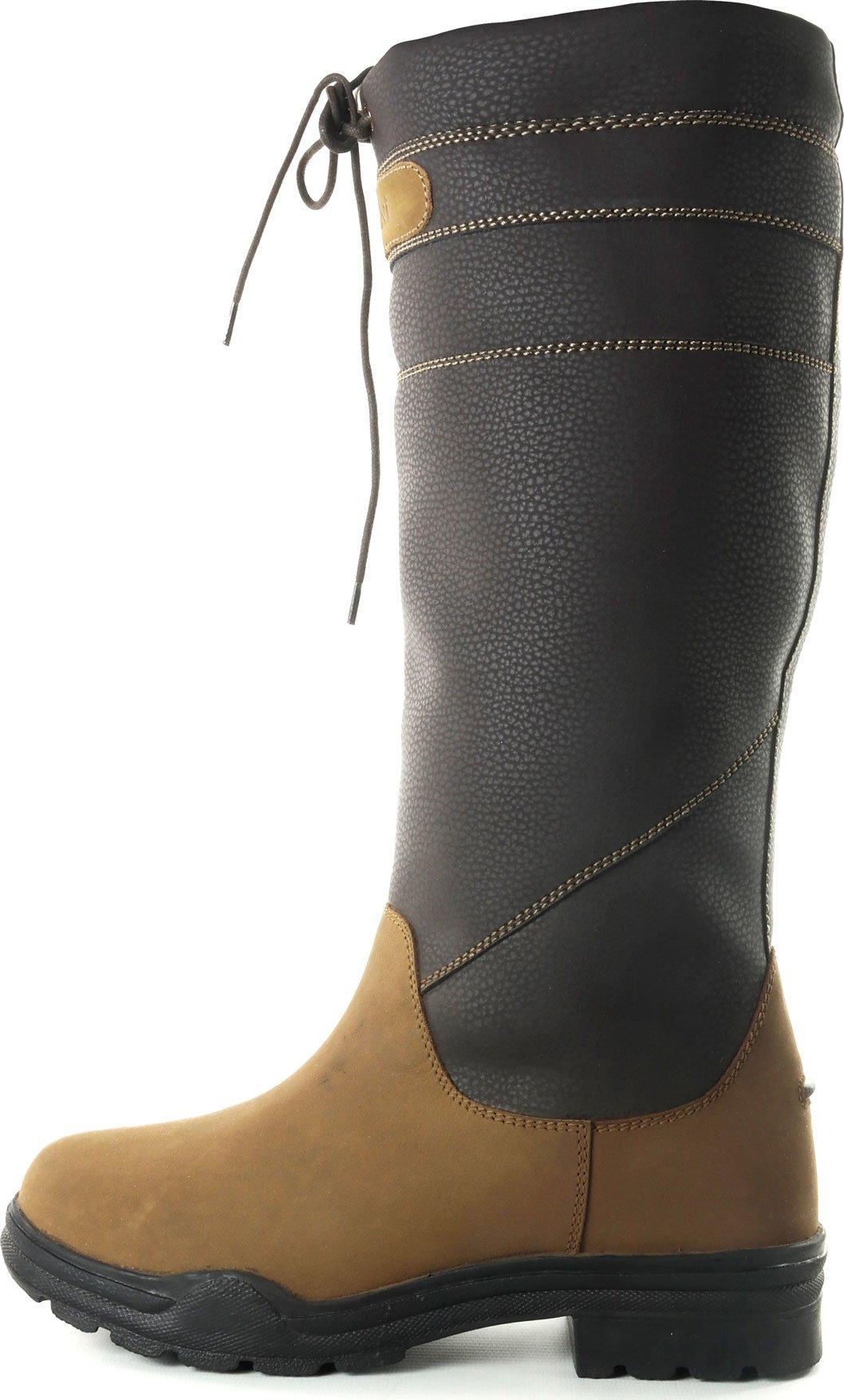 Womens Derbyshire Fur Lined Boots Brown