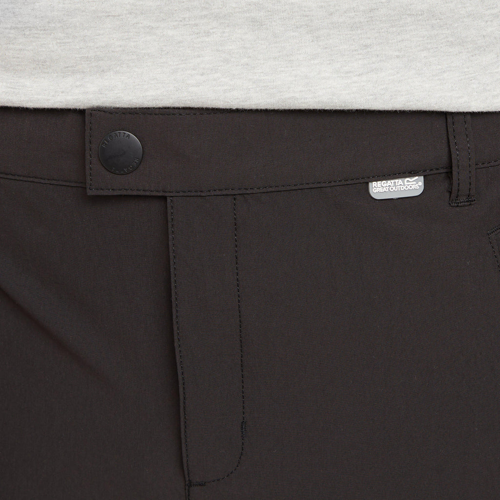 Mens Highton Stretch Walking Trousers Black