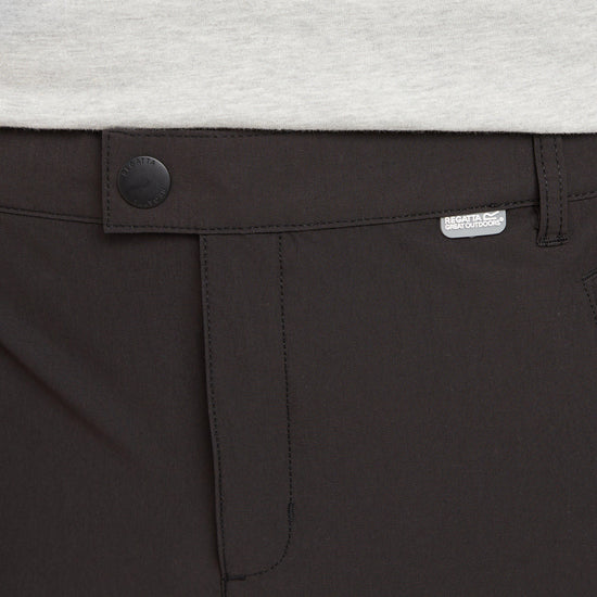 Mens Highton Stretch Walking Trousers Black